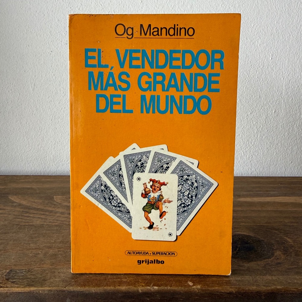 El Vendedor Mas Grande del Mundo Og Mandino Spanish Paperback 1987 Grijalbo
